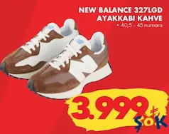 NEW BALANCE 327LGD AYAKKABI KAHVE